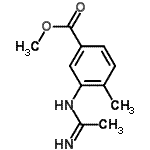CAS 登录号：773103-89-2， 甲基3-(亚氨代乙酰氨基)-4-甲基-苯甲酸酯
