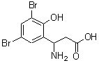 CAS#: 773122-02-4, 3-amino-3-(3,5-dibromo-2-hydroxy-phenyl)propanoic acid