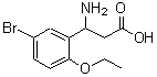 CAS 登录号：773122-65-9， 3-氨基-3-(5-溴-2-乙氧基-苯基)丙酸