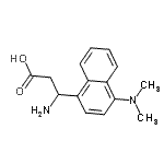 CAS 登录号：773125-13-6， 3-氨基-3-[4-(二甲基氨基)-1-萘基]丙酸