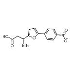 CAS 登录号：773125-51-2， 3-氨基-3-[5-(4-硝基苯基)-2-呋喃基]丙酸