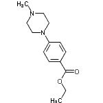 CAS 登录号：773137-71-6， 乙基4-(4-甲基哌嗪-1-基)苯甲酸酯