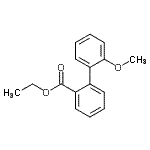 CAS 登录号：773139-83-6， 乙基2'-甲氧基-2-联苯羧酸酯