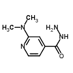 CAS#: 77314-49-9, 2-(Dimethylamino)isonicotinohydrazide