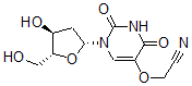 CAS#: 77355-97-6, 2-[1-[(2R,4S,5R)-4-Hydroxy-5-(Hydroxymethyl)Oxolan-2-Yl]-2,4-Dioxopyrimidin-5-Yl]Oxyacetonitrile