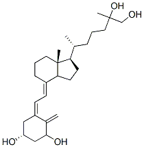 CAS 登录号：77372-59-9， (1S,3R,5Z)-5-[(2E)-2-[(1R,3aS,7aR)-1-[(2R,6S)-6,7-二羟基-6-甲基庚烷-2-基]-7a-甲基-2,3,3a,5,6,7-六氢-1H-茚-4-亚基]亚乙基]-4-亚甲基环己烷-1,3-二醇