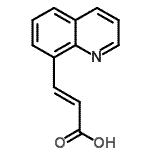 CAS 登录号：77377-27-6， (2E)-3-(8-喹啉基)丙烯酸