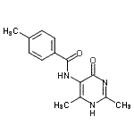 CAS#: 773834-81-4, N-(2,6-Dimethyl-4-oxo-1,4-dihydro-5-pyrimidinyl)-4-methylbenzamide