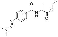 CAS#: 77386-88-0, Ethyl 2-[(4-Dimethylaminodiazenylbenzoyl)Amino]Propanoate