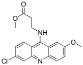 CAS#: 77420-88-3, Methyl 3-[(6-Chloro-2-Methoxyacridin-9-Yl)Amino]Propanoate