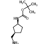CAS#: 774213-03-5, 2-Methyl-2-propanyl [(1S,3R)-3-(aminomethyl)cyclopentyl]carbamate