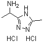 CAS#: 774213-86-4, 3-(alpha-Aminoethyl)-5-Methyl-4H-1,2,4-Triazoledihydrochloride