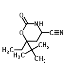 CAS#: 774225-51-3, 2-Methyl-2-propanyl (1-cyanopentyl)carbamate