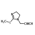 CAS#: 774504-41-5, 2-(Methylsulfanyl)-1-(2-propyn-1-yl)-4,5-dihydro-1H-imidazole