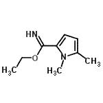 CAS 登录号：774507-50-5， 乙基1,5-二甲基-1H-吡咯-2-甲亚氨酸酯