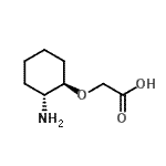 CAS 登录号：774508-34-8， {[(1R,2R)-2-氨基环己基]氧基}乙酸