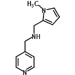 CAS 登录号：774555-30-5， 1-(1-甲基-1H-吡咯-2-基)-N-(4-吡啶基甲基)甲胺