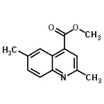 CAS#: 774586-89-9, Methyl 2,6-dimethyl-4-quinolinecarboxylate