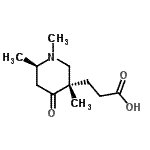 CAS 登录号：775222-79-2， 3-[(3S,6R)-1,3,6-三甲基-4-氧代-3-哌啶基]丙酸