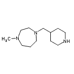 CAS#: 775288-27-2, 1-Methyl-4-(4-piperidinylmethyl)-1,4-diazepane