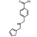 CAS#: 775293-37-3, 4-{[(2-Thienylmethyl)amino]methyl}benzoic acid