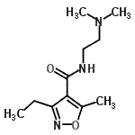 CAS#: 775300-37-3, N-[2-(Dimethylamino)ethyl]-3-ethyl-5-methyl-1,2-oxazole-4-carboxamide