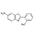 CAS 登录号：775302-22-2， 2-(2-甲基苯基)-1,3-苯并恶唑-6-胺