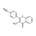 CAS#: 775315-38-3, 4-(3-Methyl-4-oxo-4H-chromen-2-yl)benzonitrile
