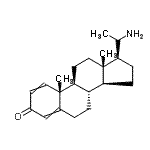 CAS 登录号：77546-81-7， (20S)-20-氨基孕甾a-1,4-二烯-3-酮