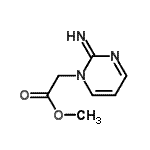 CAS#: 775521-08-9, Methyl (2-imino-1(2H)-pyrimidinyl)acetate