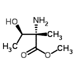 CAS#: 775541-31-6, Methyl (3R)-3-hydroxy-L-isovalinate