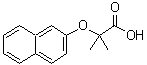 CAS 登录号：7756-78-7， 2-甲基-2-(2-萘基氧基)丙酸