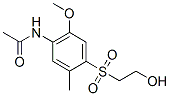 CAS#: 77565-50-5, N-(4-((2-Hydroxyethyl)Sulfonyl)-2-Methoxy-5-Methylphenyl)-Acetamide