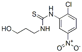 CAS 登录号：77594-94-6， 3-(2-氯-5-硝基苯基)-1-(3-羟基丙基)硫脲