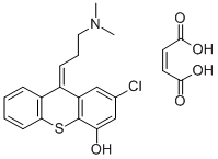 CAS#: 77602-72-3, (Z)-2-Chloro-9-(3-(dimethylamino)propylidene)-9H-thioxanthen-4-ol maleate