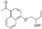CAS 登录号：7761-48-0， 4-(2-羟基丁氧基)-1-萘基乙酮