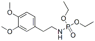 CAS 登录号：7761-63-9， N-[2-(3,4-二甲氧基苯基)乙基]酰胺基磷酸二乙基酯