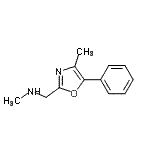 CAS#: 776243-57-3, N-Methyl-1-(4-methyl-5-phenyl-1,3-oxazol-2-yl)methanamine