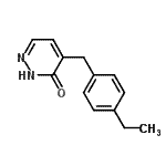 CAS 登录号：776317-72-7， 4-(4-乙基苄基)-3(2H)-哒嗪酮