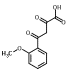 CAS#: 77664-74-5, 4-(2-Methoxyphenyl)-2,4-dioxobutanoic acid