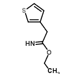 CAS 登录号：777029-08-0， 乙基2-(3-噻吩基)乙亚氨酸酯