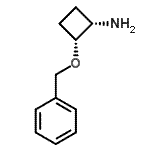 CAS#: 777040-68-3, (1S,2R)-2-(Benzyloxy)cyclobutanamine