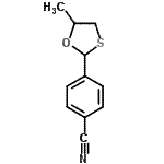 CAS#: 777063-49-7, 4-(5-Methyl-1,3-oxathiolan-2-yl)benzonitrile