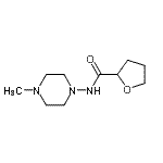 CAS 登录号：777877-48-2， N-(4-甲基-1-哌嗪基)四氢-2-呋喃甲酰胺