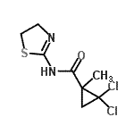CAS 登录号:777879-58-0, 2,2-二氯-N-(4,5-二氢-1,3-噻唑-2-基)-1-甲基环丙烷甲酰胺