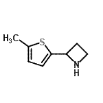 CAS#: 777887-44-2, 2-(5-Methyl-2-thienyl)azetidine