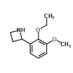 CAS#: 777889-32-4, 2-(2-Ethoxy-3-methoxyphenyl)azetidine