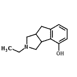 CAS#: 778542-74-8, 2-Ethyl-1,2,3,3a,8,8a-hexahydroindeno[1,2-c]pyrrol-4-ol