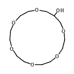 CAS#: 77887-91-3, 1,4,7,10,13,16-Hexaoxacyclononadecan-18-ol