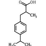 CAS 登录号：77897-27-9， 3-(4-异丙基苯基)-2-甲基丙酸